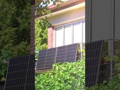 Panel solar para balcón