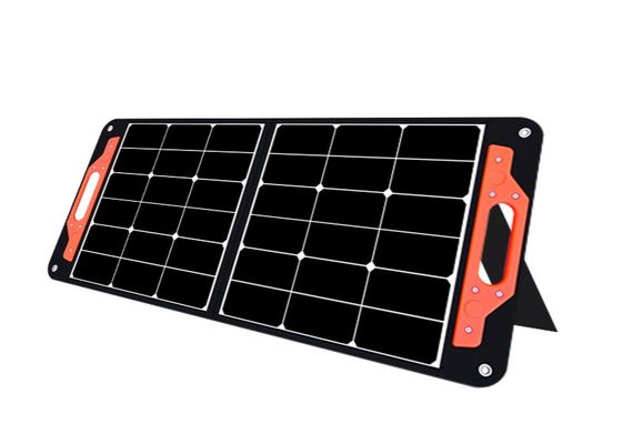 Tecnología innovadora Panel solar portátil de 100 W para aventuras al aire libre