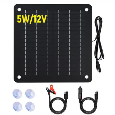 IP67 Inodoro 12V Usb Cargador de batería solar Cargador de panel solar