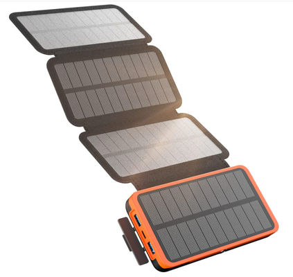 22.5W 27000mAh Cargador solar portátil Banco de energía Para teléfono móvil