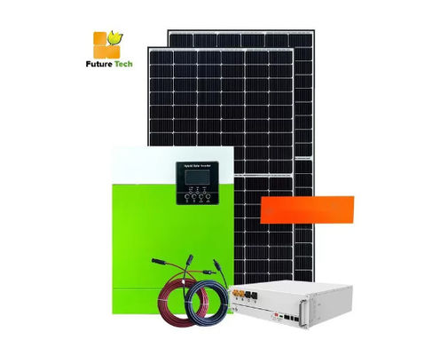 Uso doméstico 5.5KW Fuera de la red Sistema solar 220/230V Inversor solar con verde