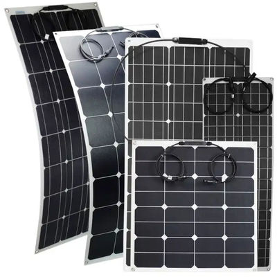 Panel solar fotovoltaico multifuncional flexible 12V 24V 110W para automóviles