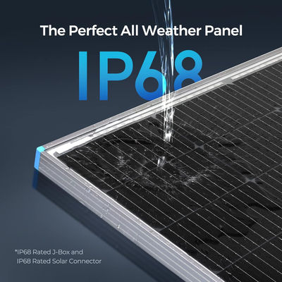 115 Watt 12 Volt Panel solar rígido Modulo solar monocristalino Celular de energía