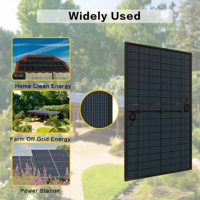 Kit de paneles solares bifaciales monocristalinos fotovoltaicos de 400W 10BB