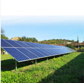 5.5KW / 11KW Sistema solar completo fuera de la red Sistema de batería independiente con blanco