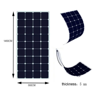 Panel solar flexible para computadoras portátiles Panel solar ultra delgado Cargador 110W