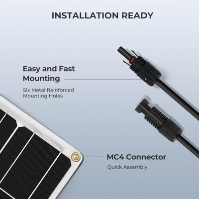 Celular de paneles solares flexibles de 100w IP68 resistente al agua ODM