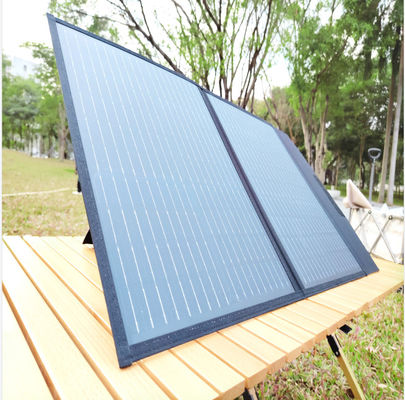 FT60 Panel solar plegable de 60w Cargador mantel impermeable IP65 con negro