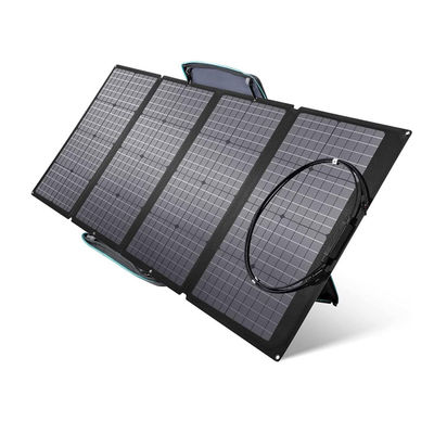 ODM 160W paneles solares plegables para acampar Sistema fotovoltaico ligero