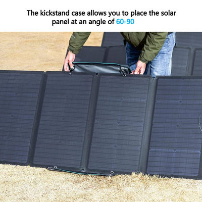 ODM 160W paneles solares plegables para acampar Sistema fotovoltaico ligero