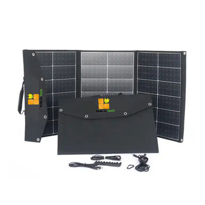 Cubierta solar plegable portátil monocristalina de 100W para el hogar