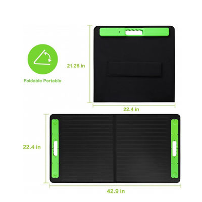 Camas solares plegables a medida impermeables para caravanas 100W 19V