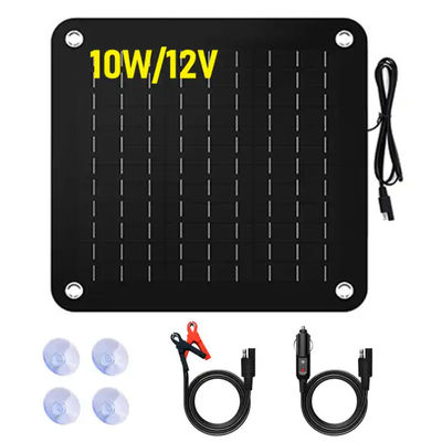 IP67 Inodoro 12V Usb Cargador de batería solar Cargador de panel solar
