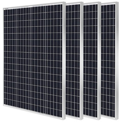 Panel solar rígido monocristalino mono solar impermeable 100W 12V