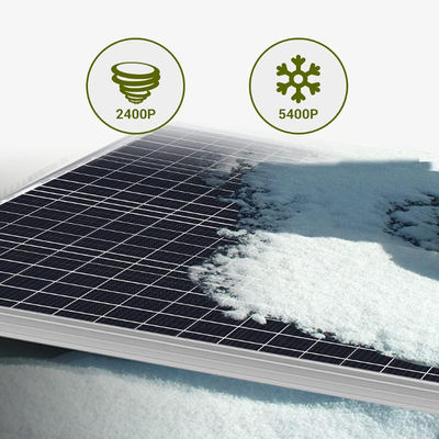 Panel solar rígido monocristalino mono solar impermeable 100W 12V