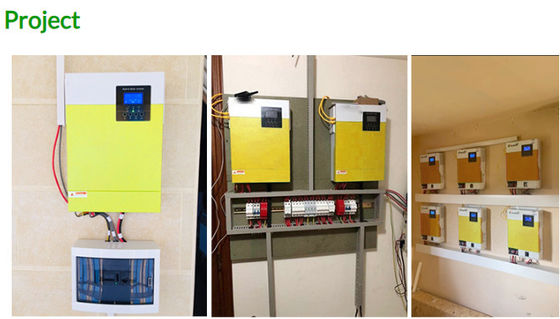FT3000 Invertidor fuera de red Invertidor solar de onda senoidal pura 3KW 110/120VAC con amarillo