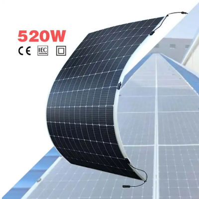 520W paneles solares fotovoltaicos flexibles de película delgada rodante para remolque de camper de barco