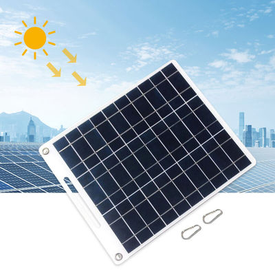 Panel solar portátil de silicio policristalino plegable para senderismo módulo solar de 30W