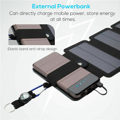 Mochila cargador portátil de paneles solares de 100w para teléfonos inteligentes