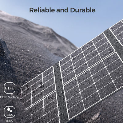 Cubierta de paneles solares plegables portátiles monocristalinos de 400 W