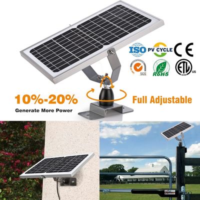 ODM Trickle Carga solar Cargador portátil mantenedor 10W 12V