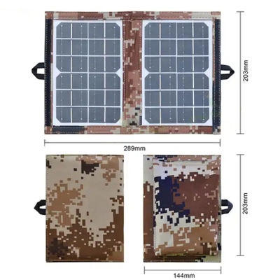 Mini paneles de manta solar plegable para acampar al aire libre