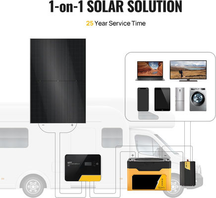 400W 10BB Panel solar rígido ligero Modulo solar mono OEM