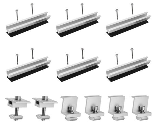 Accesorios de paneles solares de aluminio de peso ligero e impermeable