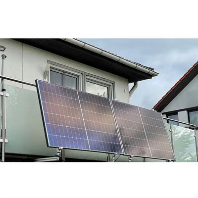 Sistema de módulos fotovoltaicos monocristalinos para paneles solares de balcón de 600 W en red