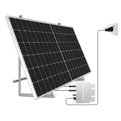 Sistema de módulos fotovoltaicos monocristalinos para paneles solares de balcón de 600 W en red