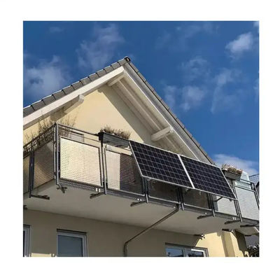 Sistema de módulos fotovoltaicos monocristalinos para paneles solares de balcón de 600 W en red