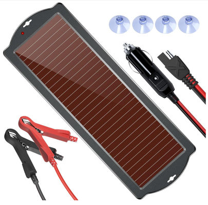 Cargador solar Trickle portátil Banco de energía 1.8W 12V carga solar a prueba de agua