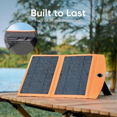 Cargador solar portátil de 10W Panel solar de célula única 5V 3A