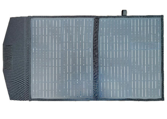 FT160 Sistema de cargador de células solares portátiles flexibles 160W 18V con ABS negro