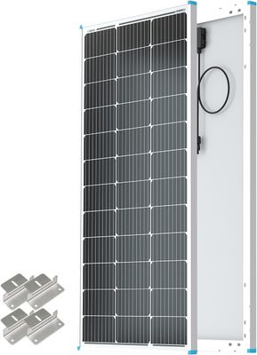 Panel fotovoltaico monocristalino para balcón 100 W 12V OEM
