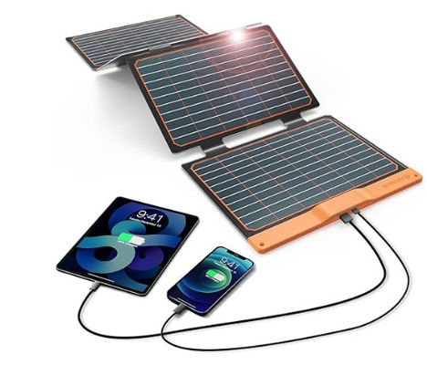 FT40 Cargador solar portátil de USB pequeño Modulo monocristalino IP67 a prueba de agua
