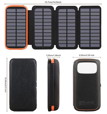 OEM Panel solar portátil de 12V Cargador de energía solar 27000mAh
