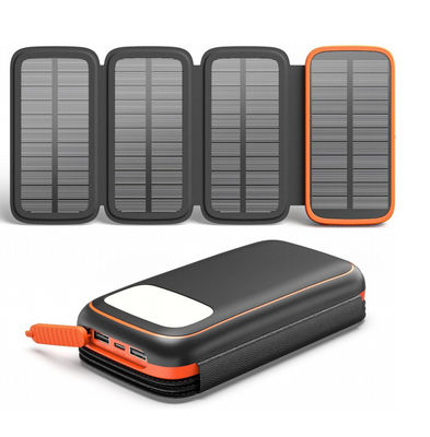 OEM Panel solar portátil de 12V Cargador de energía solar 27000mAh