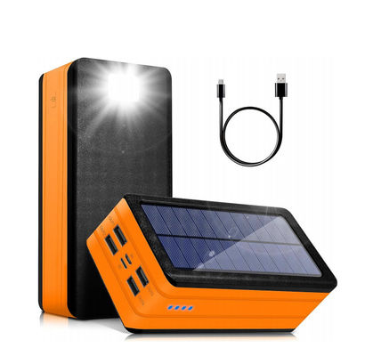 Cargador de teléfono con batería solar portátil inalámbrica 50000mAh Potencia