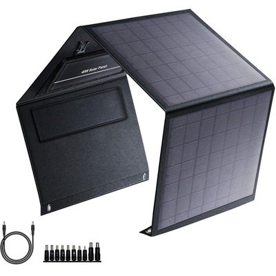 Modulo fotovoltaico monocristalino solar de carga rápida 12V 40w para acampar al aire libre