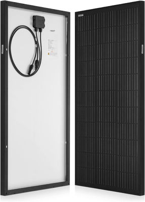 Paneles solares monocristalinos de balcón de 100 W para edificios comerciales
