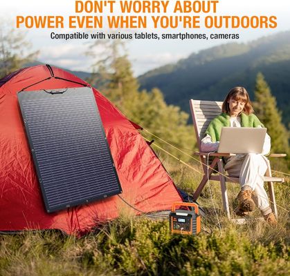 120W 21.7V paneles de células solares flexibles plegables para autocaravanas caravanas camper barcos techos