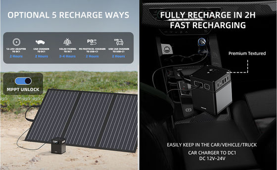 FTB200 AC 200W-14002 paquete de baterías solares de iones de litio para sistemas de energía solar