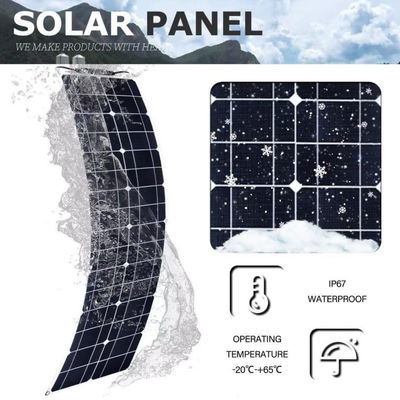 Kit de paneles solares usb monocristalino de 300W para autocaravanas 50A 12-24V