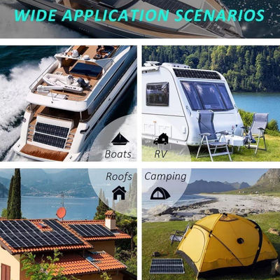Kit de paneles solares usb monocristalino de 300W para autocaravanas 50A 12-24V