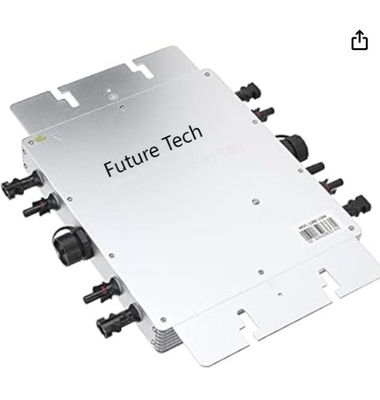 FTB1200 Sistema de generación de energía con microinversor solar fotovoltaico con blanco