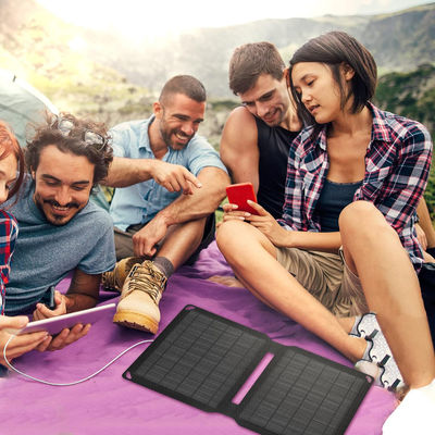 Celulas solares monocristalinas portátiles de emergencia cargadores de paneles solares ETFE 10W 5V