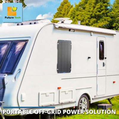 Inodoro 30 Watt Panel Solar Flexible Cargador de batería de automóvil portátil
