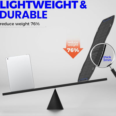 Inodoro 30 Watt Panel Solar Flexible Cargador de batería de automóvil portátil