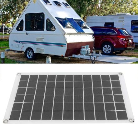 Panel solar portátil ligero con célula monocristalina de 100W 12/24V salida USB